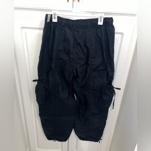 Abercrombie & Fitch - Parachute Utility Pants - Large - Black - NWT